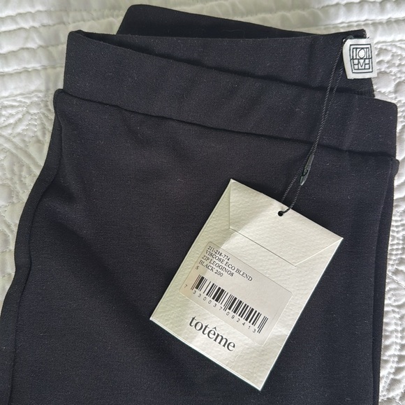 Toteme Black Leggings - Picture 4 of 7